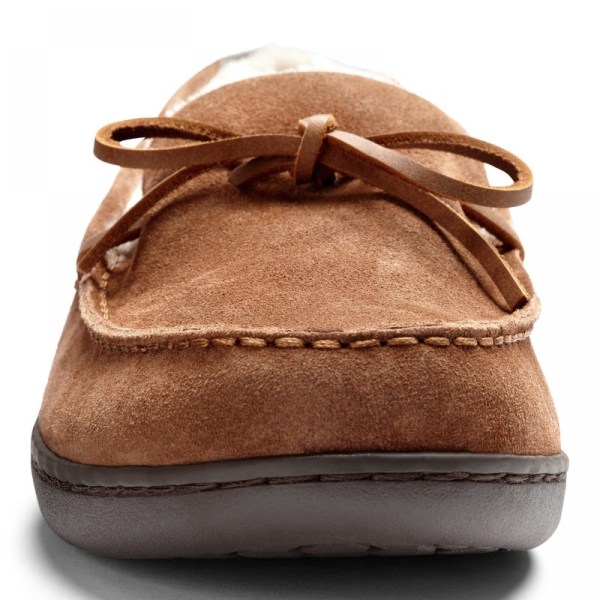 Vionic Slippers Ireland - Adler Slipper Brown - Mens Shoes On Sale | UNXVW-9265